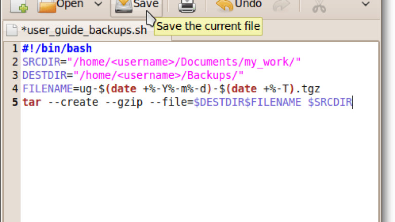 Shell Scripting untuk Backup Direktori