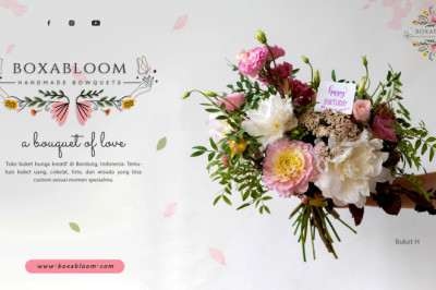 BoxaBloom Bandung: Jasa Pembuatan Buket Murah, Unik, dan Berkualitas